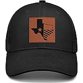 Texas Hats for Men, Texas Gifts State Flag Series Trucker Hat, Adjustable Snapback TX Baseball Cap