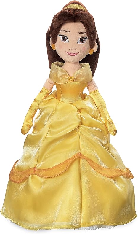 Amazon.com: Disney Belle - Muñeca de peluche (tamaño mediano), diseño de la Bella y la Bestia: Toys \u0026 Games
