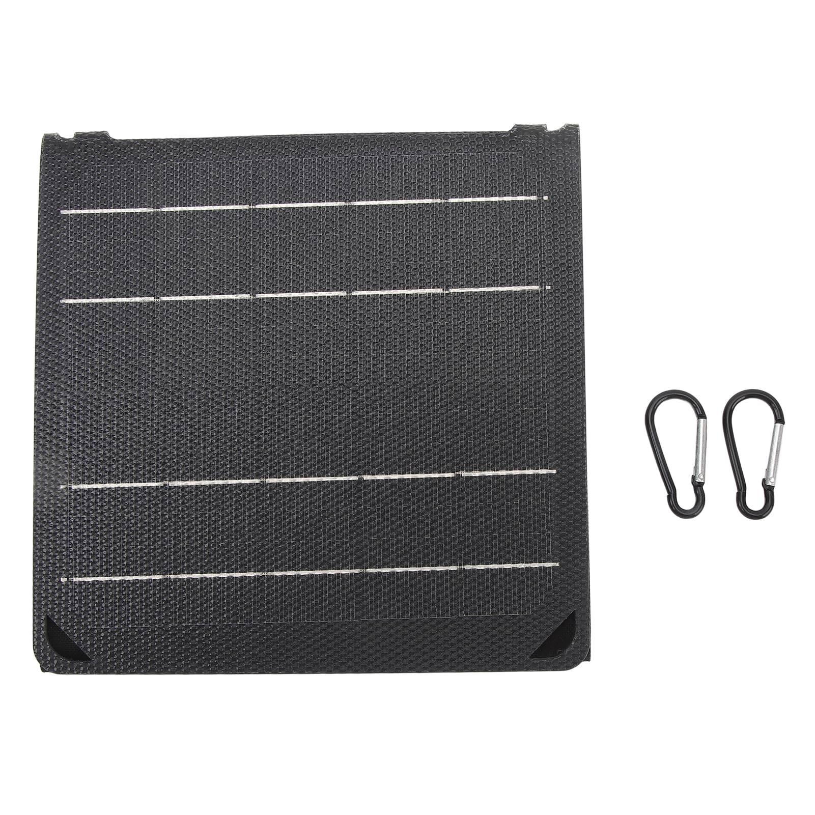 Portable Solar Charger, 5V 9V Oxford Cloth Shell, 20W Fast Charging Foldable Solar Panel with 2 USB Output for Outdoor Hiking