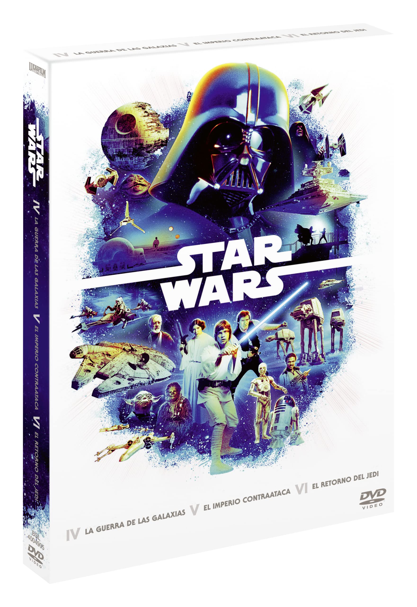 Trilogia Star Wars episodios 4-6 - DVD