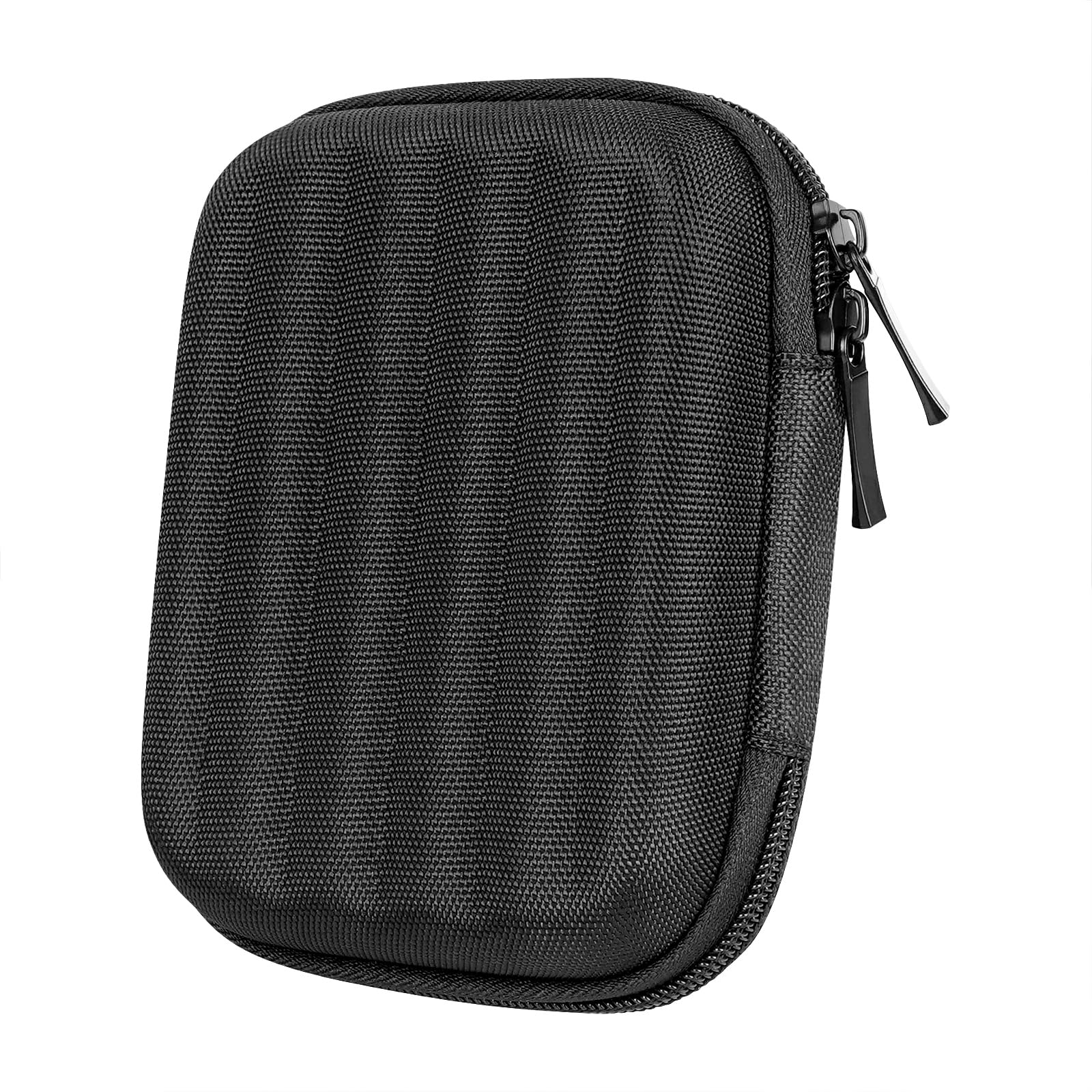 Geekria UltraShell Case Compatible with Ink'd+, Set In-Ear, Ink'd 2, Chops Flex In-EarSport Earbuds, Replacement Protective Hard Shell Travel Carrying Bag with Cable Storage (Black)