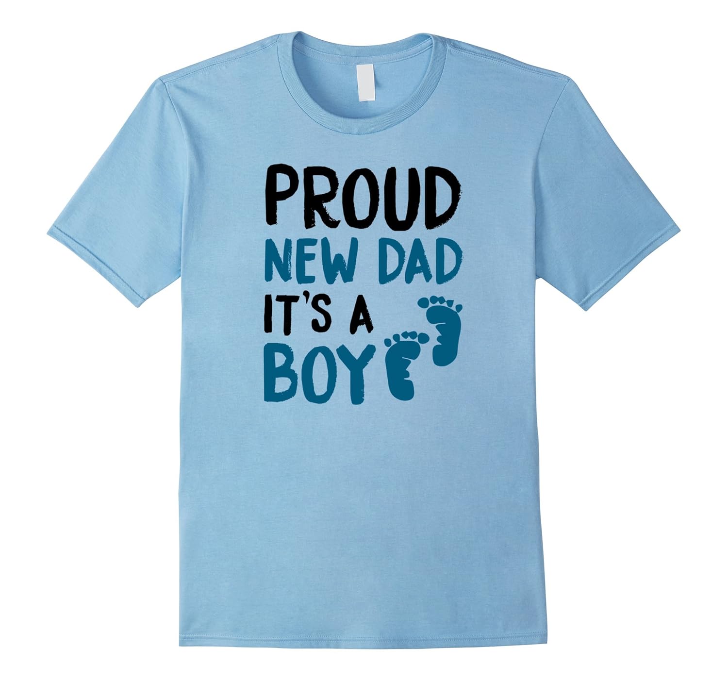 Proud New Dad It's a Boy Cute Announcement T-Shirt Gift Men-FL