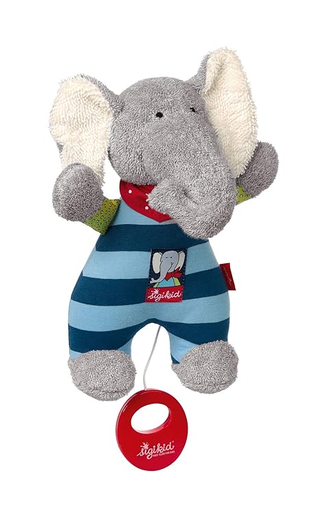 Sigikid Lolo Lombardo Small Musical Elephant (Multicolor)