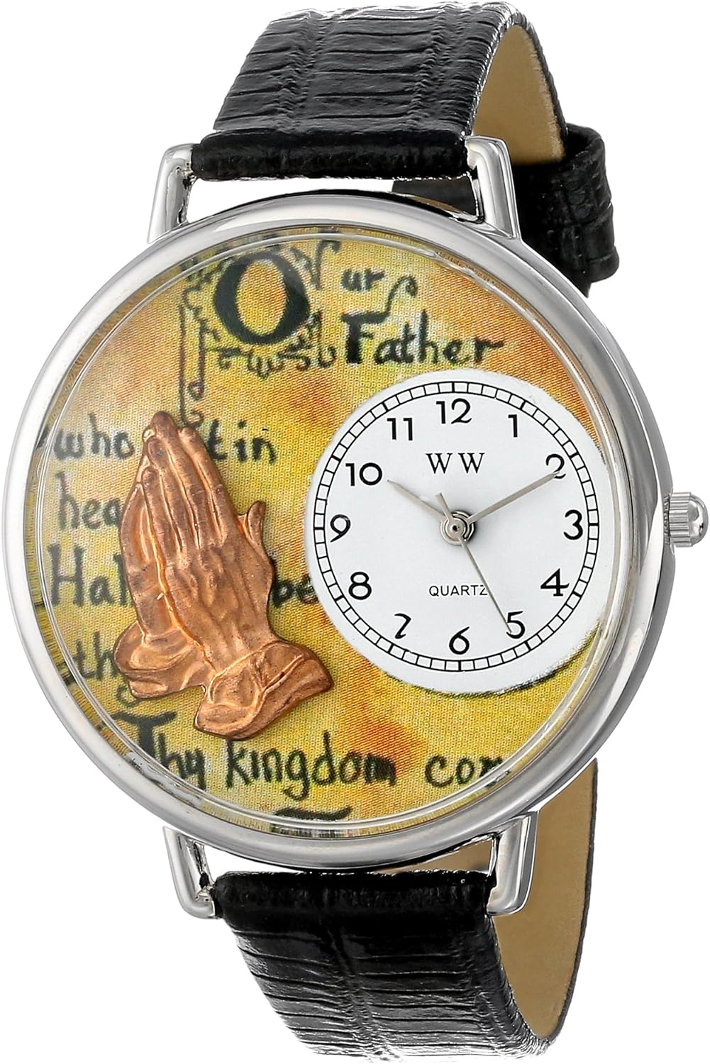 Lord's Prayer Watch in Silver (Large) Whimsical Watches Amazon.ca
