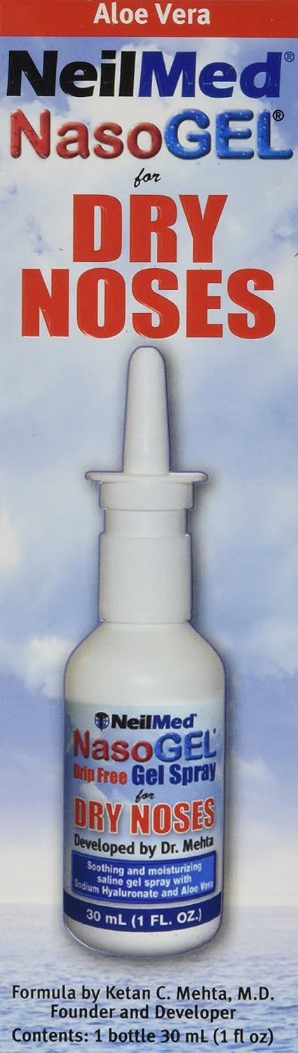 Neilmed Nasogel Drip Free Gel Spray, 1 Fl Oz (Pack of 3): Health & Personal Care