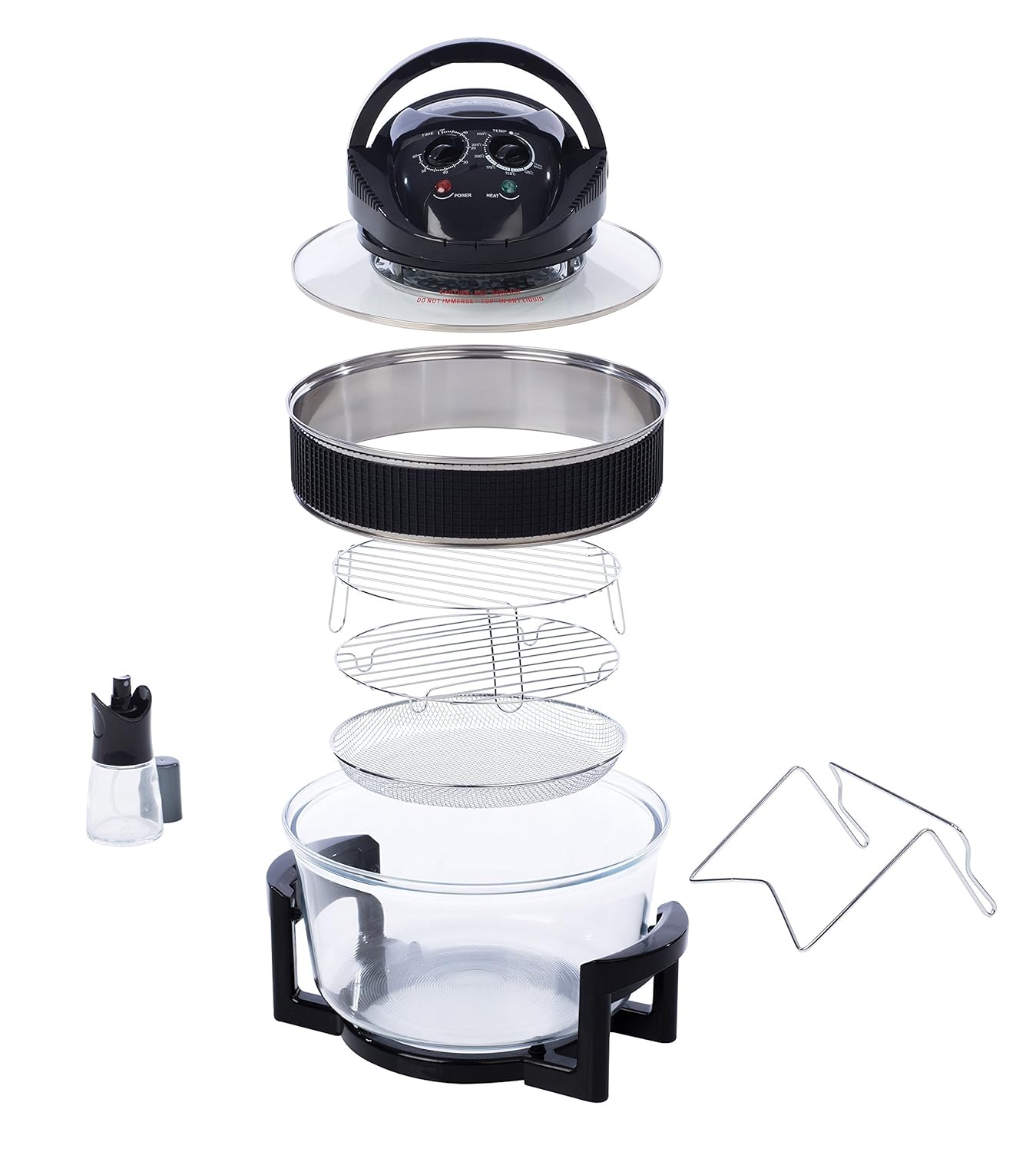 Daewoo SDA1032 Halogen 17L Air Fryer, Black: Amazon.co.uk: Kitchen & Home