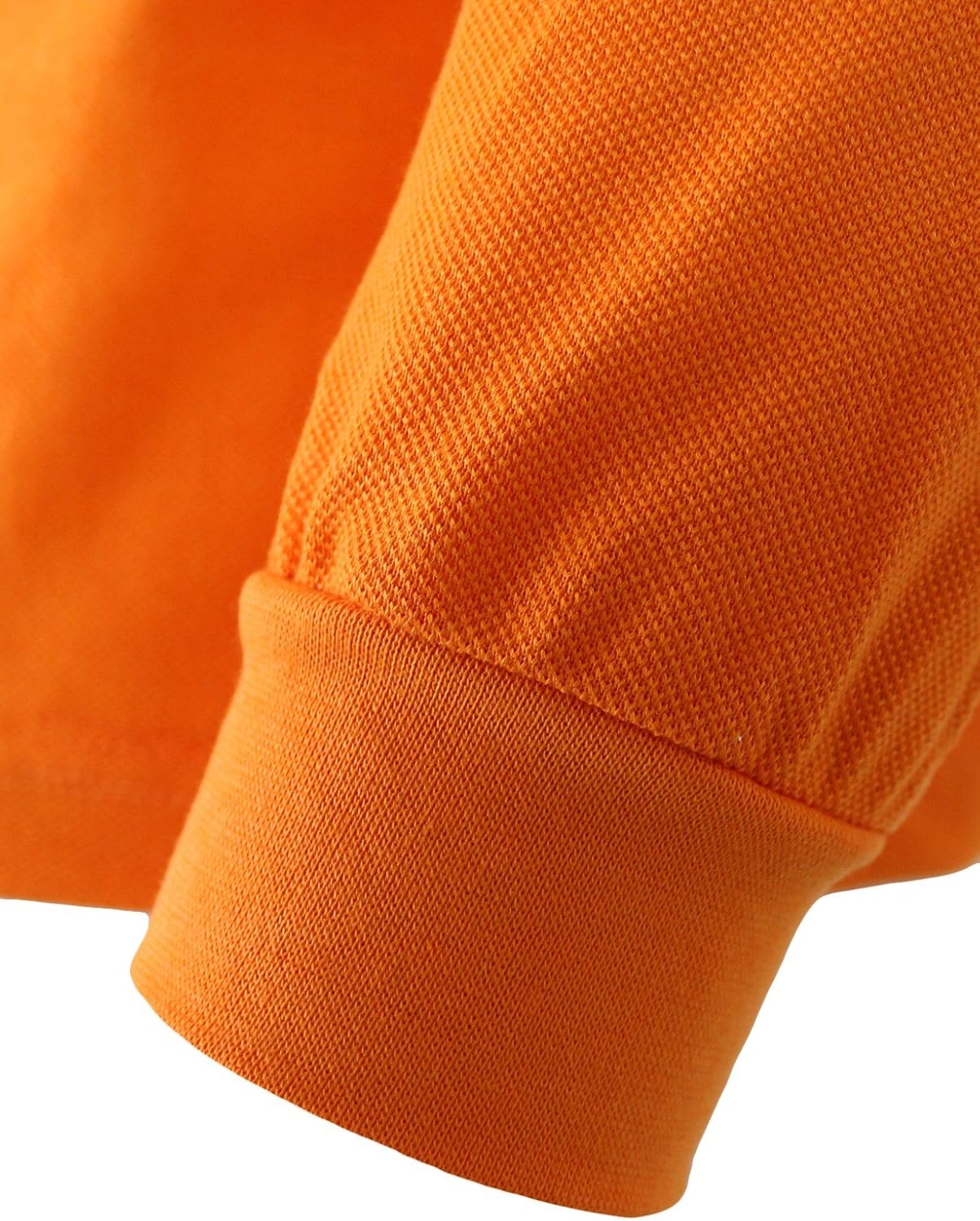BCPOLO Men's Polo Shirt Cotton Pique Polo Shirt Long Sleeve Polo Shirt: Clothing