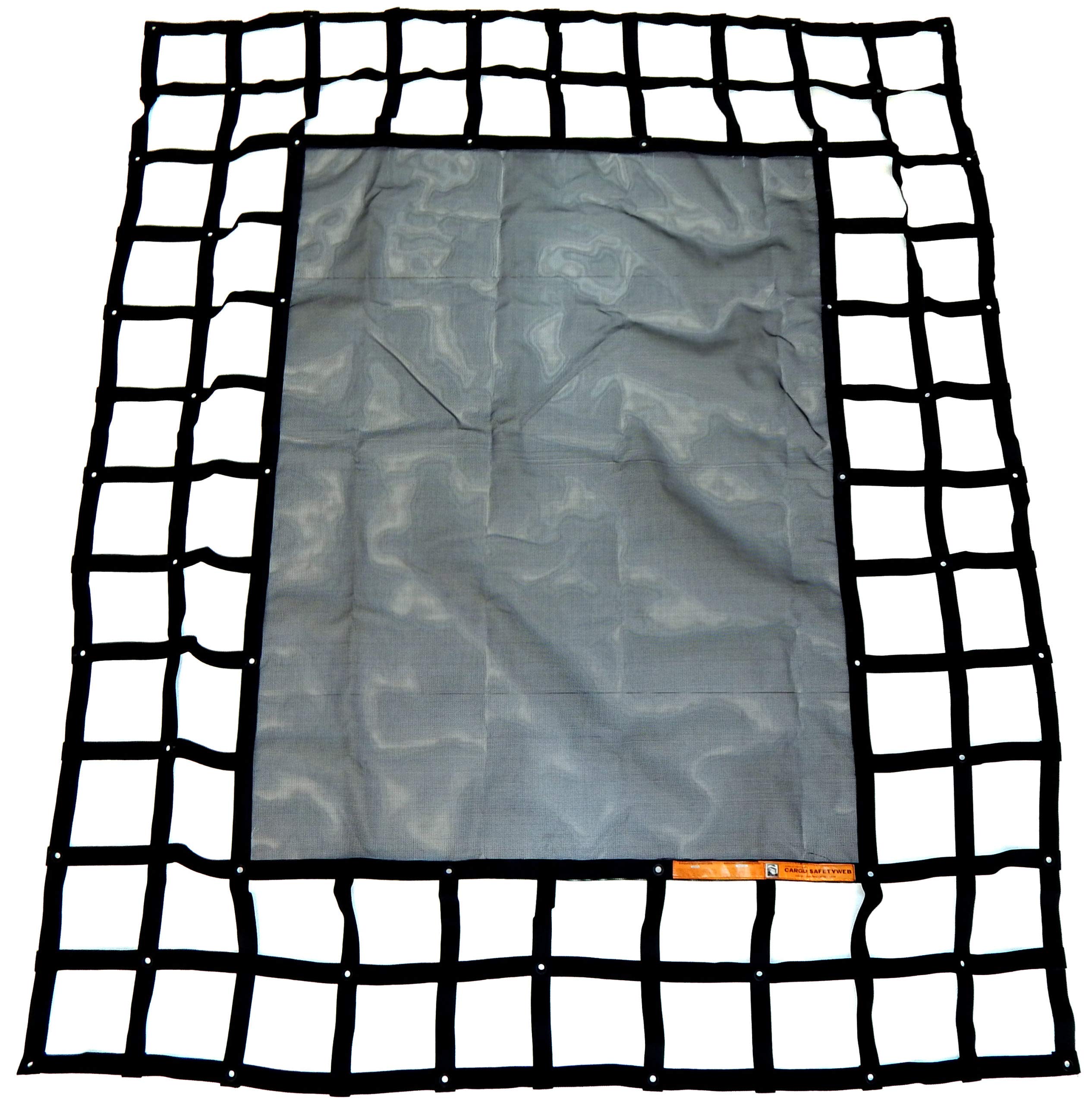 Gladiator Cargo Gear - SafetyWeb Cargo Net - Heavy Duty, Adjustable - Medium (MSW-100) 6.75' x 8'