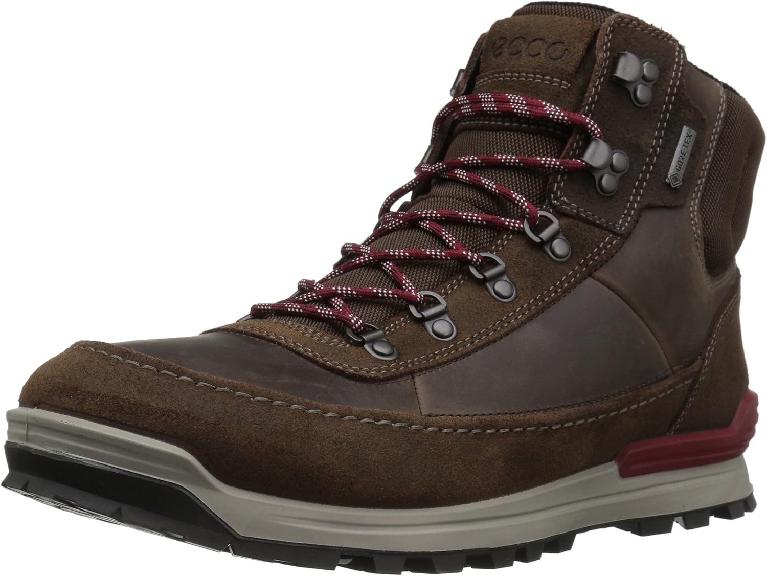 ecco track 4 mens silver