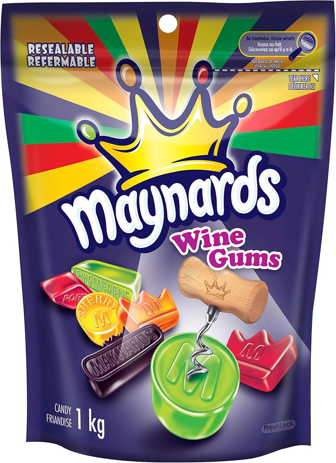 Maynards Wine Gums Candy, 1kg: Amazon 