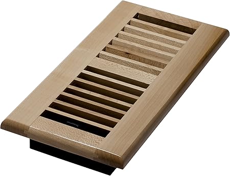 Decor Grates Wml410 N 4 Inch By 10 Inch Wood Floor Register
