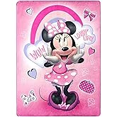 Northwest Minnie Mouse Silk Touch Throw Blanket, 46" x 60", Wow Minnie