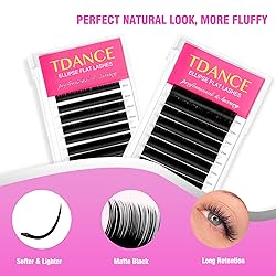 TDANCE Classic Lash Extensions Flat Lashes Eyelash
