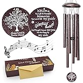 Memorial Gifts for Loss of Mom, 25'' Memorial Wind Chimes for Loss of Mother, Sympathy Gifts for Lose of Mom Mother, Bereavement/Condolence/Remembrance Gifts