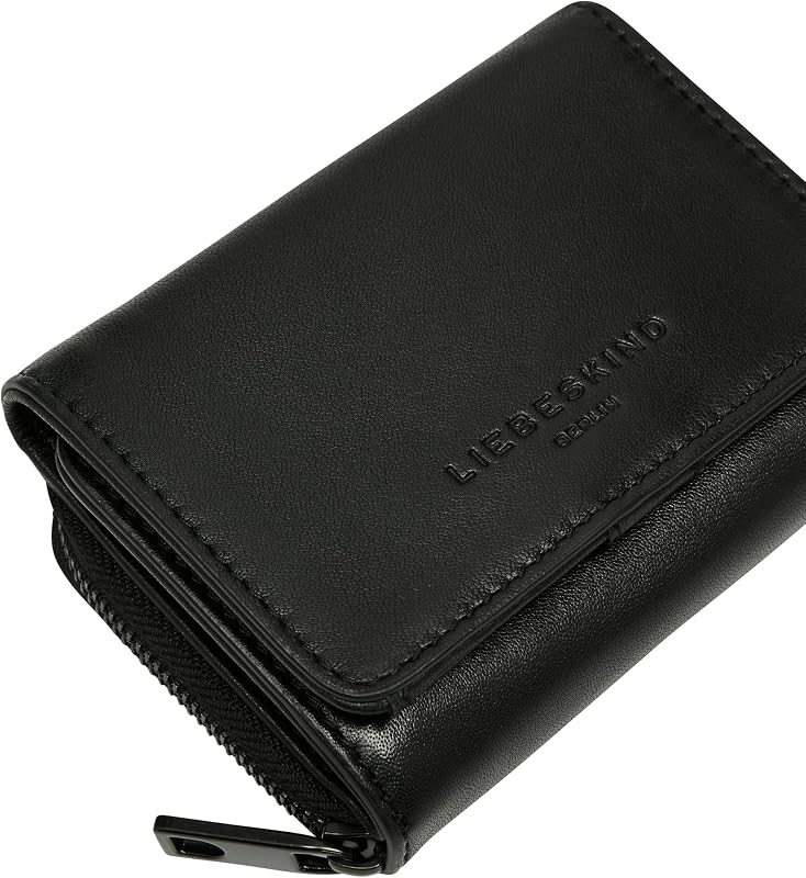 Berlin Cuir Porte-Monnaie Pablita Wallet Black Noir
