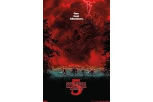 TRENDS INTERNATIONAL Netflix Stranger Things: Season 5 (2025) - Key Art Wall Poster, 34L" x 22.4W", Unframed Version