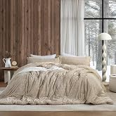 Coma Inducer Mountain of Shoulder Oversized King Comforter - White Gold | Experience Coma Worthy Sleep with Cozy Extra Large Plush Bedding