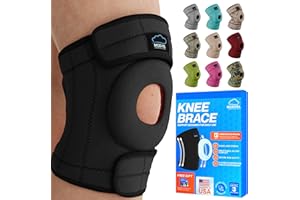Modvel ELITE Knee Brace for Men & Women – Patella Gel Pads & Side Stabilizers for ACL, Meniscus Tear, Arthritis & Injury Recovery – Maximum Support for Running, Sports & Joint Pain Relief