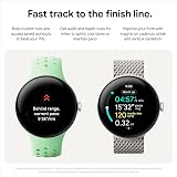 Google Pixel Watch 3 45mm Matte Black Aluminum Wi-Fi Obsidian Band view 4