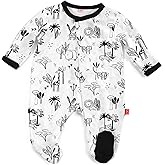 Magnetic Me Footie Pajamas Soft Modal Baby Sleepwear with Quick Magnetic Fastener | Boys and Girls Sleeper Preemie-24 Months
