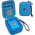 Case for Bitzee Interactive Toy Digital Pet and Case, Hard Carrying Holder for Virtual Electronic Pets React to Touch, Protective Container for AA Batteries and Other Accessories (Box Only)-Blue