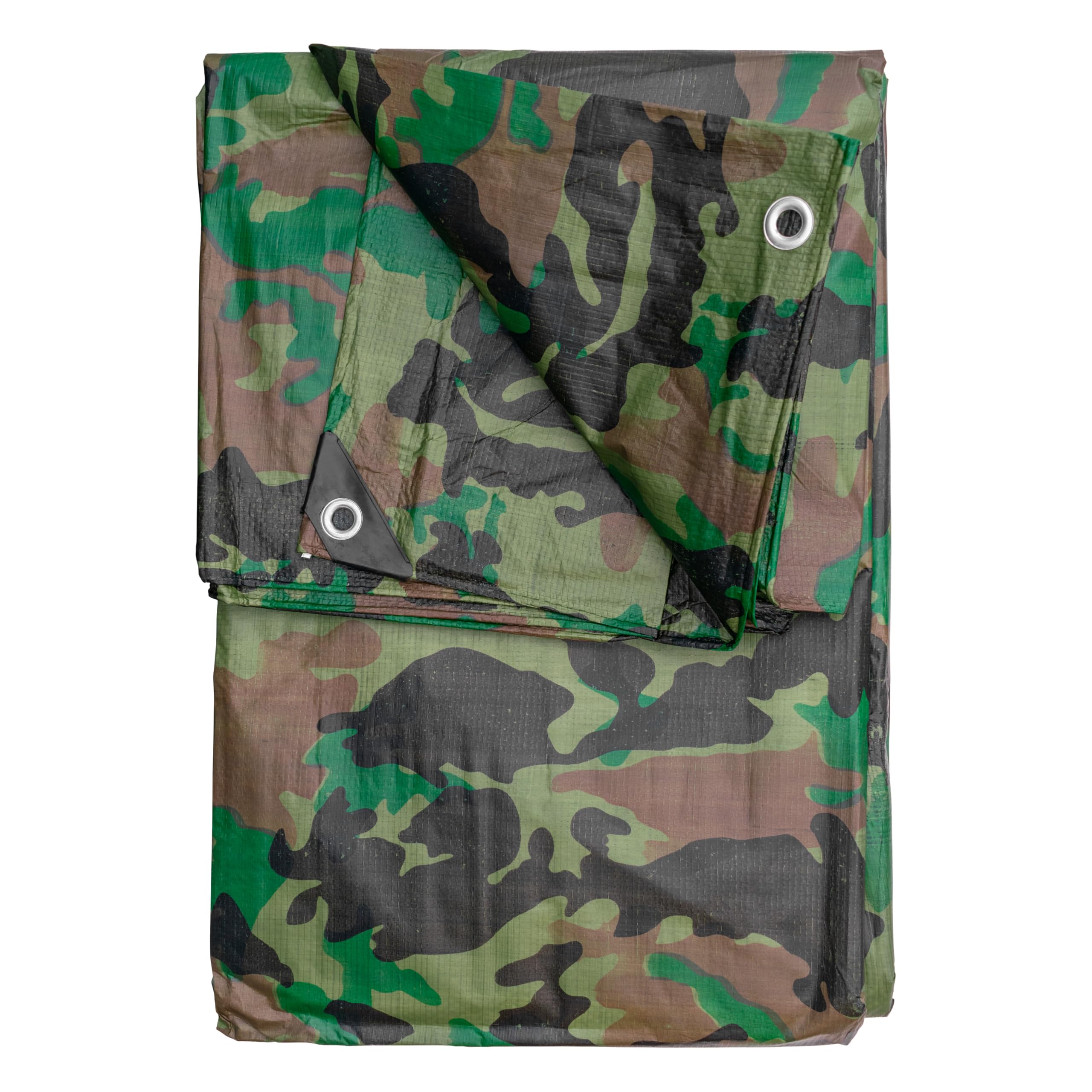Waterproof camouflage tarpaulin ground cover sheet army basha military tarp bird watching cover shooting hide (4m x4m)