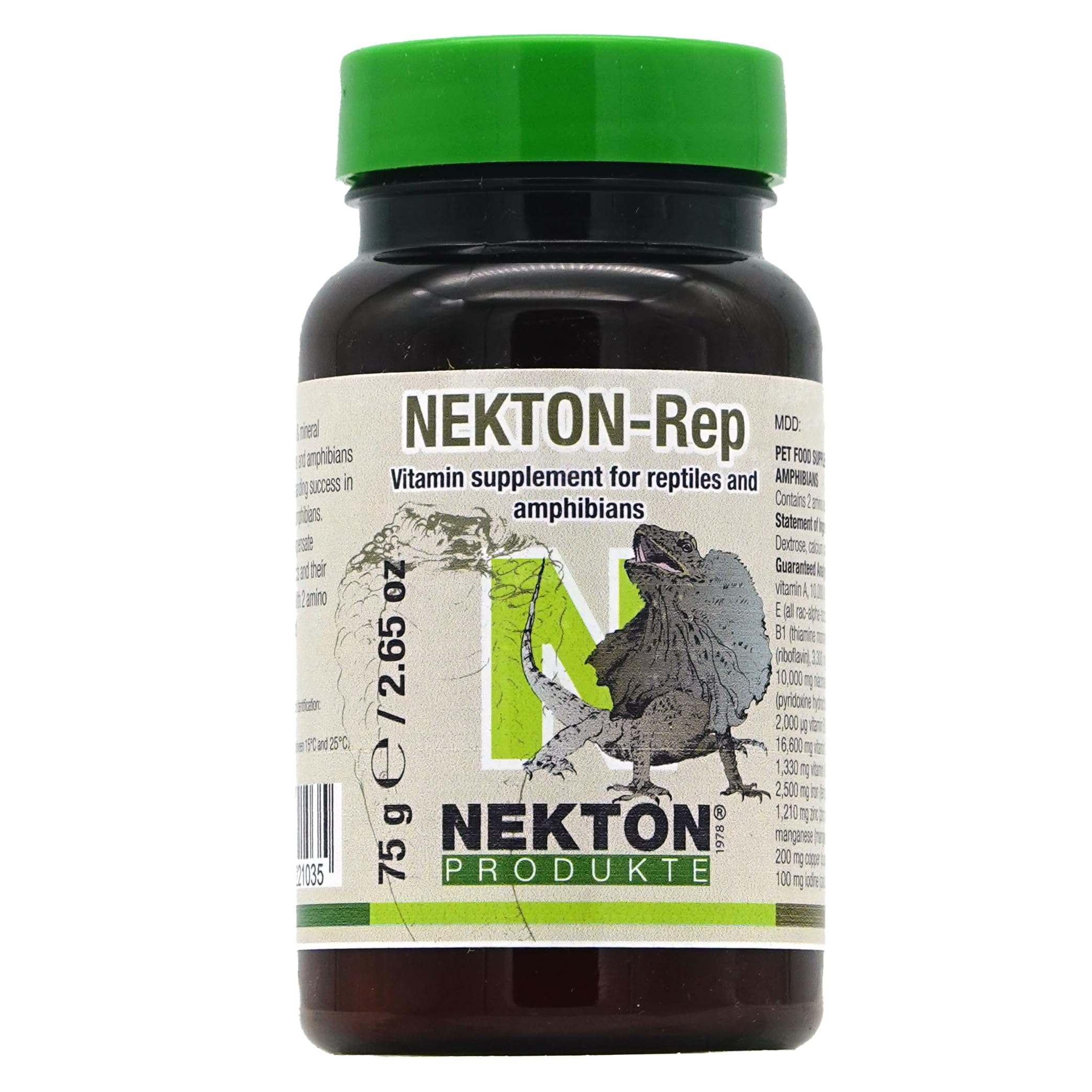 Nekton-Rep Vitamin Mineral Supplement for Reptiles and amphibians, 75gm