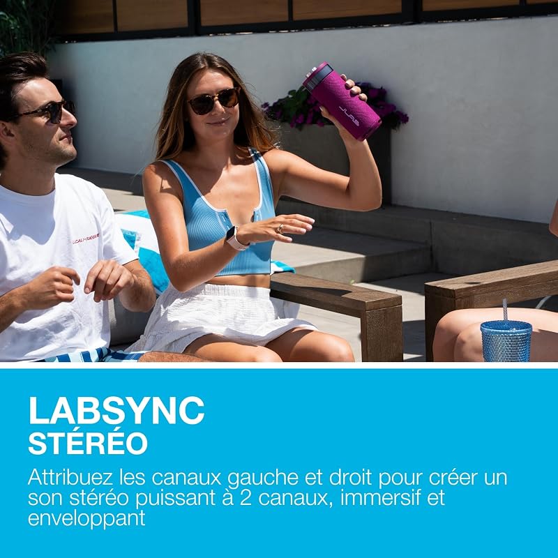 Go Party Enceinte Bluetooth Portable - +16H, Mûre