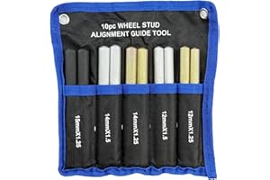 Car Tire Alignment Stud Pin Kit, Wheel Hanger Alignment Pin Guide Tool Wheel Fixing Bolts Automotive Mechanic Tool for Changi