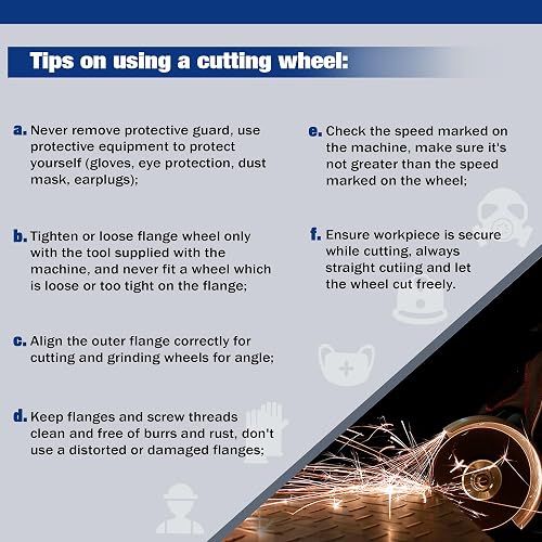 Use the grinder in a way that limits vibration