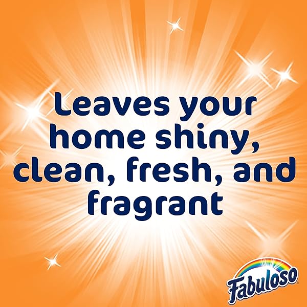 FABULOSO MULTI-PURPOSE CLEANER & FLOOR CLEANER, 2X CONCENTRATED, LAVENDER SCENT, 56 FLUID OUNCES