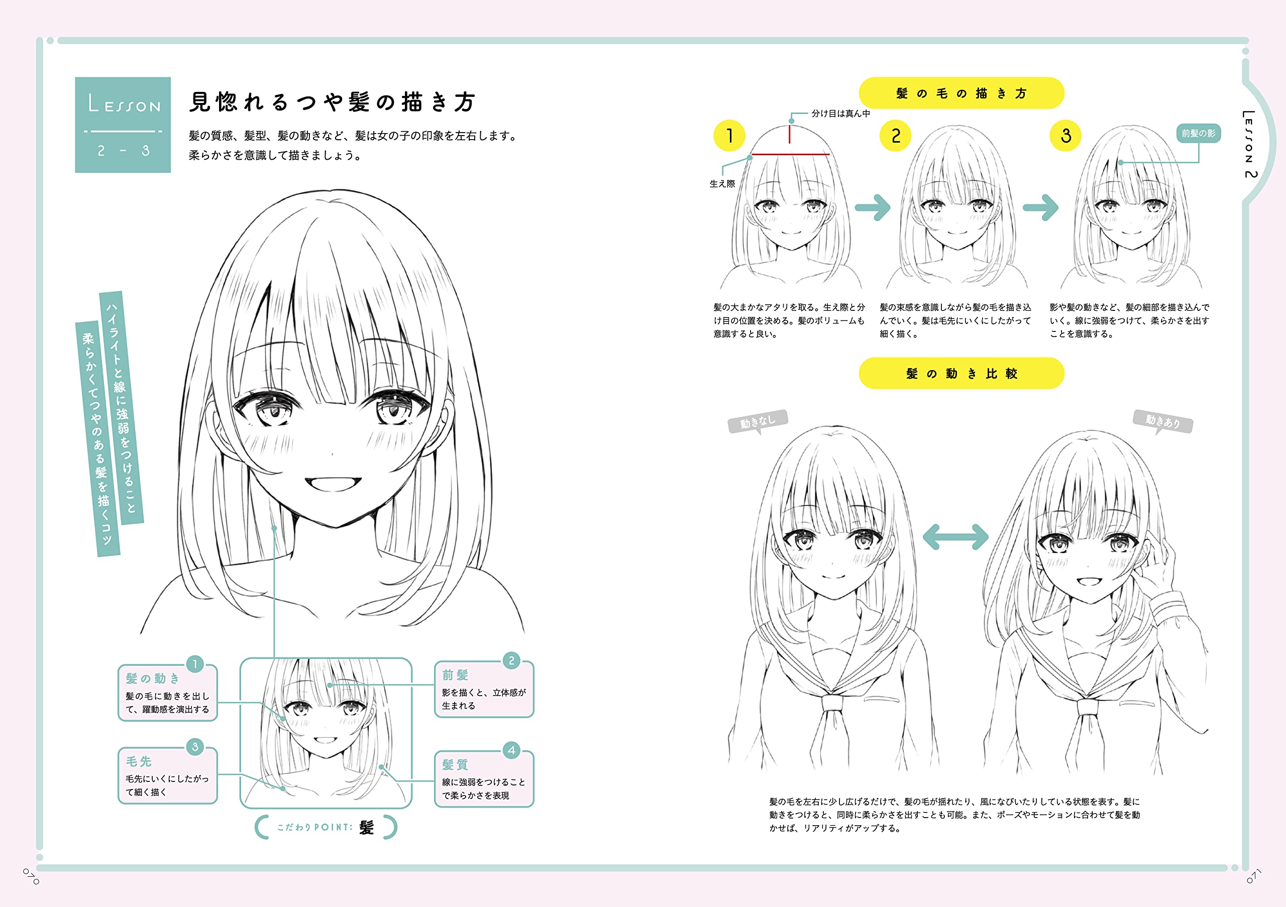 プロ絵師3人が教える 女の子キャラの描き方 スペシャリストのデッサン流儀 グラフィック社編集部 いちかわはる 桜ひより Twin Box 本 通販 Amazon