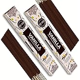 Vanilla Incense Sticks - Total 40 Insence-Sticks - Dual Pack of 20 Insense - Inciensos - Inscents - Natural Non Toxic Ingredients - Incents - Incence - Inscense - Insents