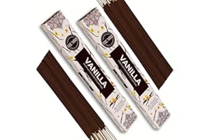 TRUMIRI Vanilla Incense Sticks - Total 40 Insence-Sticks - Dual Pack of 20 Insense - Inciensos - Inscents - Natural Non Toxic Ingredients - Incents - Incence - Inscense - Insents