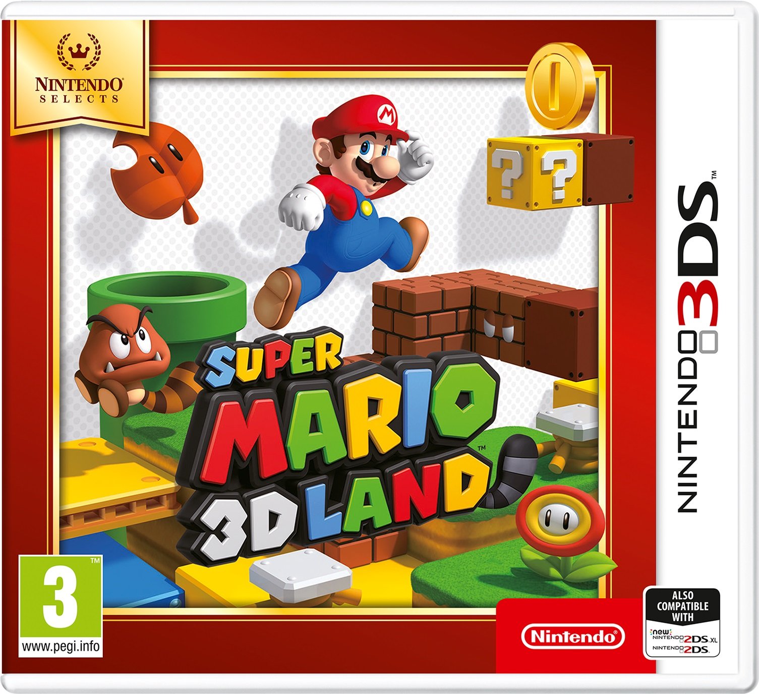 Super Mario 3D Land - Selects Pour Nintendo 3DS [Import Uk]
