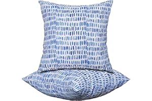 XXPILOS Outdoor Throw Pillows - Decorative Pillows with Insert Included Set of 2 Outdoor Pillows for Patio Furniture 18x18 Inch