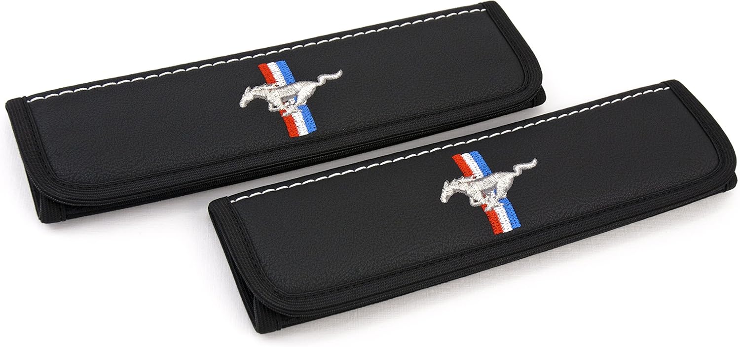 Best car seat belt strap cover dodge logo