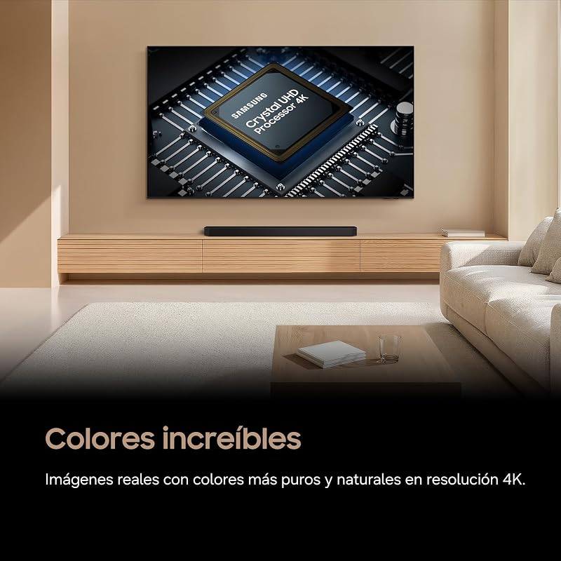 TV Crystal 4K AI U7005H 55" Smart TV con IA
