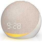 Acedeck Sound Machine Alarm Clock for Bedroom: 25 Natural Sleep Sounds - White Noise Machine for Adults Kids Baby - Gentle Wa