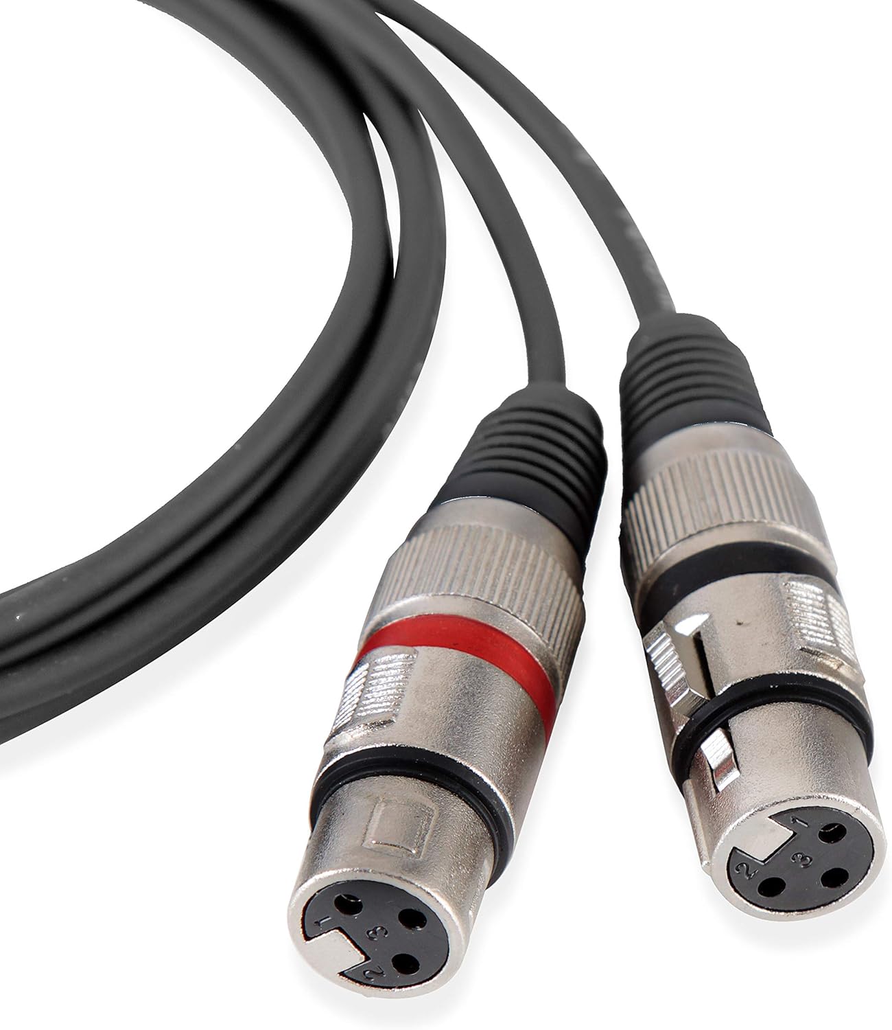 RCA to XLR Audio Cord - Dual RCA Male To XLR Female Connector 5 ft Heavy Duty Portable Professional Speaker Cable Wire Adapter - Delivers Sound - Pyle PPRCX05: Electronics