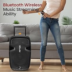 Pyle PPHP1299WU.5 Karaoke Portable PA Speaker