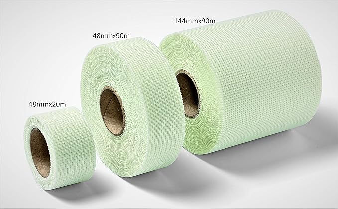 SCHULLER 45544 Glasfaser-Gewebeband 48 mm x 90 m, weiß