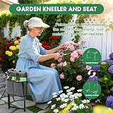 Onadak Premium Heavy Duty Garden Kneeler Seat with 4.5kg Frame Green view 3
