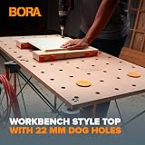 Bora Centipede Tabletop 24 x 48 with 20mm Dog Holes 6 Lock Handles CK22TM view 3