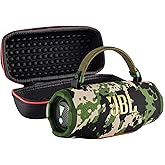 JBL Charge 6 Portable Bluetooth Speaker (Squad) | IP68 Waterproof, DustProof, and DropProof, Outdoor Wireless Audio |28Hrs Playtime + Travel Case Bundle