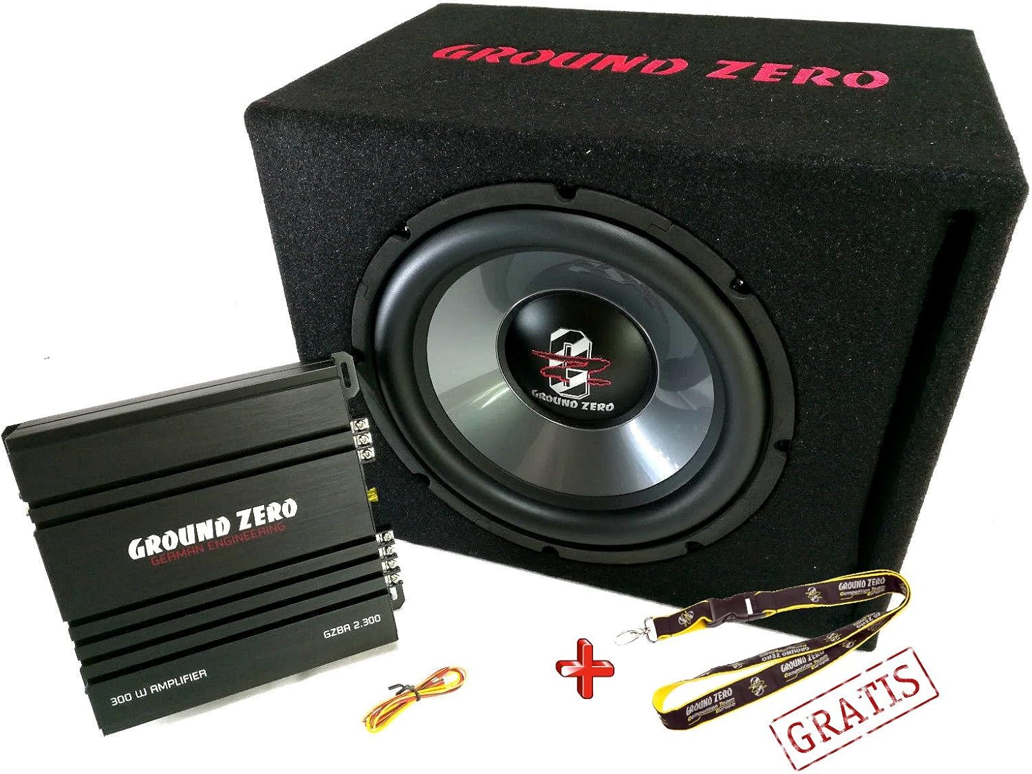 ground zero subwoofer set