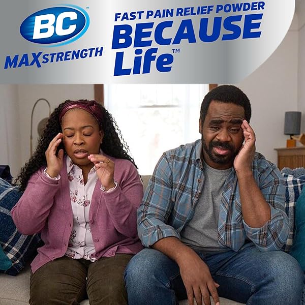 BC MAX STRENGTH FAST PAIN RELIEF POWDER, LEMONADE FLAVOR ASPIRIN 500MG AND ACETAMINOPHEN 500MG DISSOLVE PACKS, 16 COUNT
