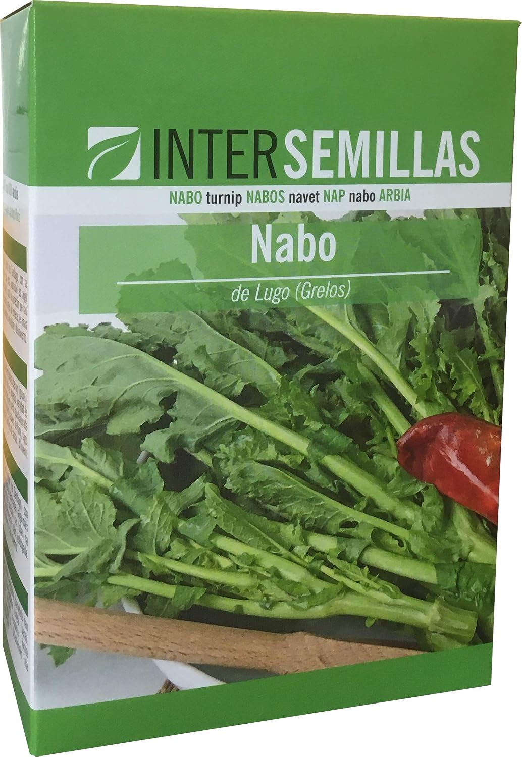 Semillas Nabo Globo Blanco de Lugo (Grelos de Lugo) Paquete 250 g ...