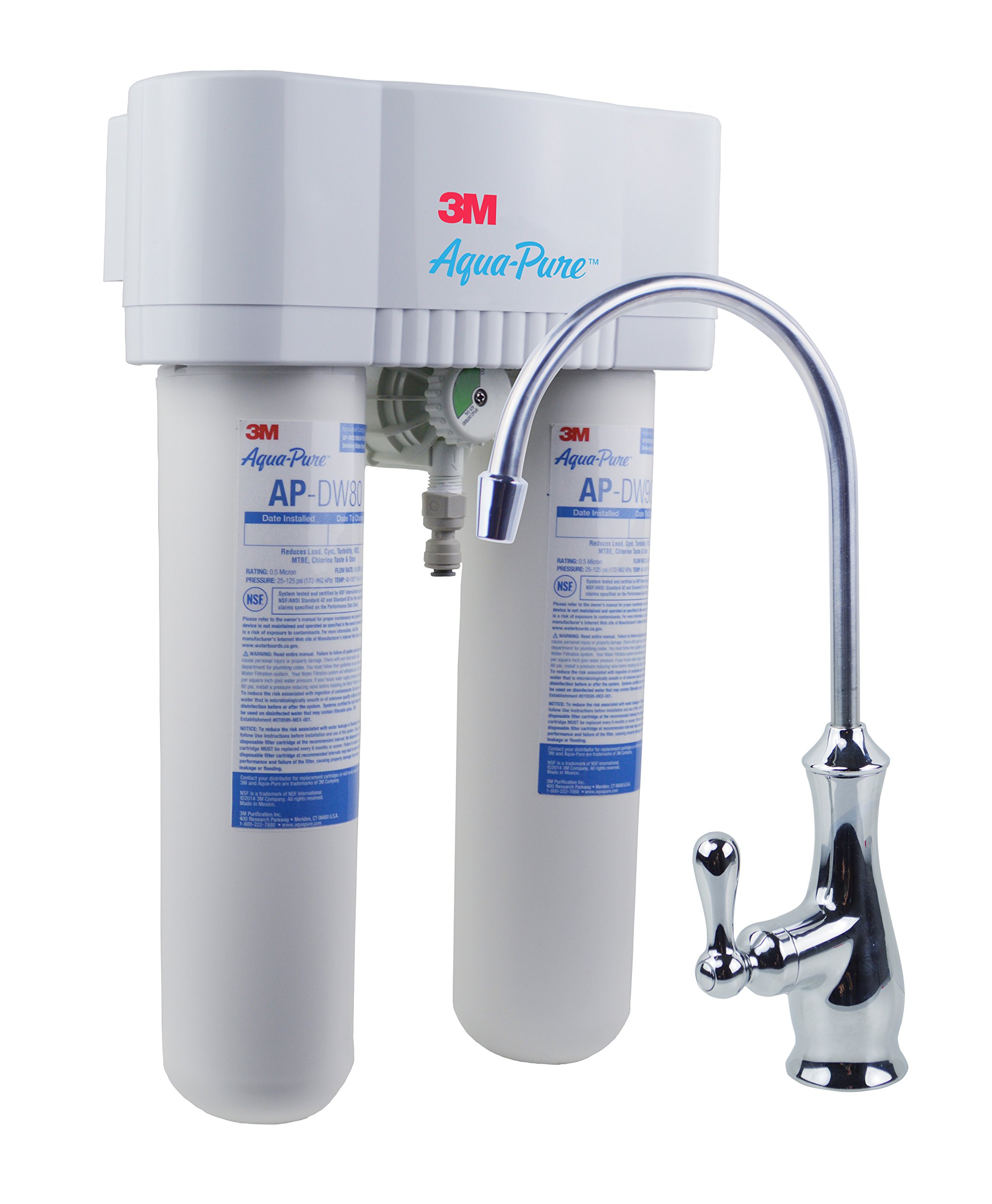 3M Aqua-Pure Under Sink Water Filtration System Model Ap-Dws1000 15 81F PnoQBgL