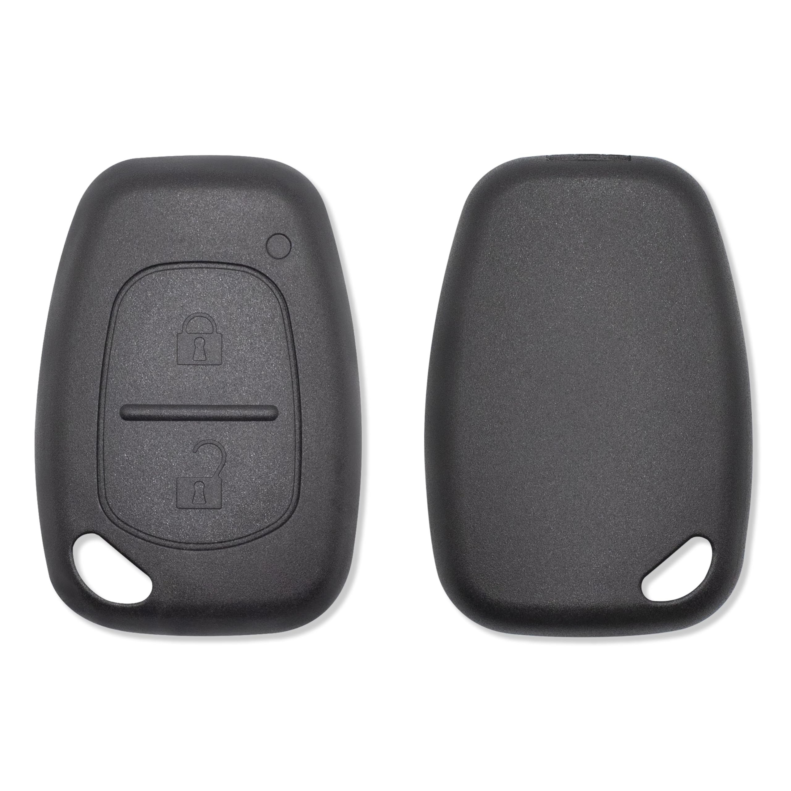 LAGE Replacement key without blade and 2 button remote control screws for Renault Master Trafic Clio Twingo Megane Laguna Espace Kangoo Safrane Modus, Opel Vivaro Movano, Nissan Interstar